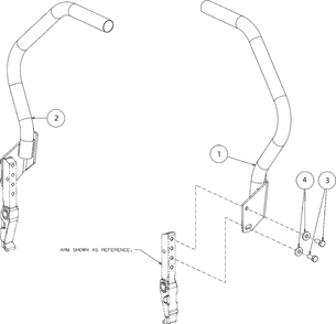 Lapbar Adjustment Diagram and Parts List for M200-46 (RZT-46)(2016) Murray Lawn Tractor