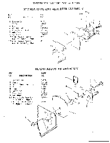 Regular/standard height adjusters Diagram and Parts List for 8-22251  Murray Lawn Mower