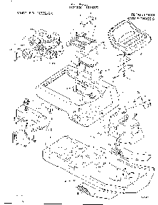 Body and chassis Diagram and Parts List for 3391107  Murray Lawn Tractor
