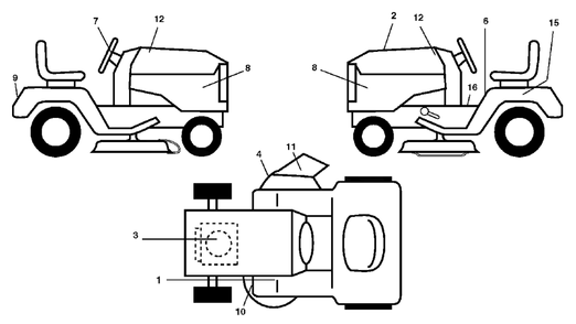 Part Location Diagram of 403788 Husqvarna Decal Ins Str Wh