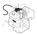 Electric_Starter_Assembly Diagram and Parts List for E2914000  Murray Snow Blower