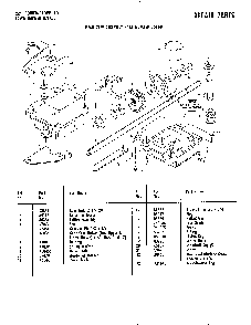 Gear case Diagram and Parts List for 0-22651X9  Murray Lawn Mower