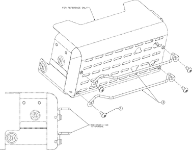 Muffler Guard Diagram and Parts List for M175-42 (13AN77SS058)(2019) Murray Lawn Tractor