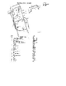 Handle Diagram and Parts List for 0-22651X9  Murray Lawn Mower