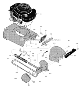 Part Location Diagram of 337792E245 Murray Plate, Rubber Flap