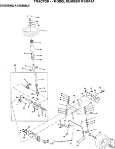 Part Location Diagram of 126847X Murray * Bushing, Link, Drag