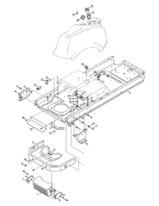 Frame And Electrical Diagram and Parts List for M200-46 (RZT-46)(2014) Murray Lawn Tractor