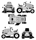 Part Location Diagram of 322699 Murray Decal, Tape H13