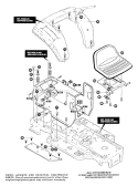 Part Location Diagram of 310660E701MA Murray Mp Bracket F-5 Seat