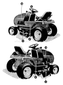 Part Location Diagram of 402622 Murray Hood, 14.5Hp