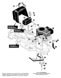 Part Location Diagram of 300508MA Murray Knob, Throttle