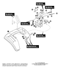 Part Location Diagram of 308653-853 Murray Fender