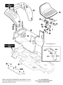 Part Location Diagram of 331525 Murray Seat