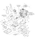 Part Location Diagram of 1740571FMA Murray Frame Box