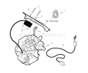Page E Diagram and Parts List for LP1695445 522E - 2008 Murray Snow Blower