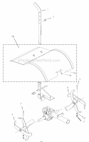 Part Location Diagram of 0025X2 Murray Screw-Tri .25-20X.50