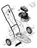 Part Location Diagram of 740285MA Murray Handle Lwr Ld Trmr