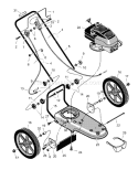 Part Location Diagram of 407004MA Murray Instruction Book and Parts List