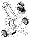 Page B Diagram and Parts List for TM5000X11E  Murray Trimmer