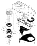 Part Location Diagram of 740175-833 Murray Assembly, Cutting Disc