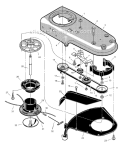 Part Location Diagram of 740175-823 Murray Assembly, Cutter Head & Wrap