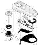 Page A Diagram and Parts List for TM6000X31B  Murray Trimmer