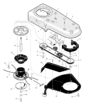Page A Diagram and Parts List for TM6000X5A  Murray Trimmer