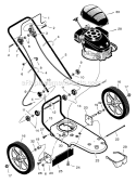 Page B Diagram and Parts List for TM6000X8NC  Murray Trimmer