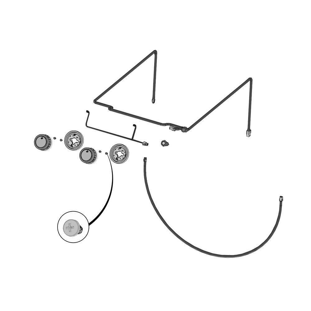 Electrical Diagram and Parts List for BIB18IRPSS  Napoleon Grill