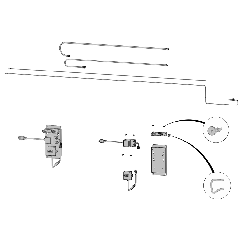 Electrical Diagram and Parts List for BIG32RBPSS  Napoleon Built-In Cooking