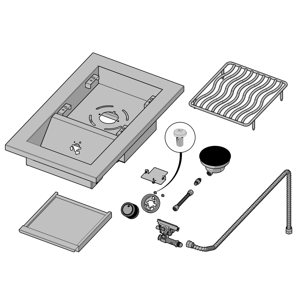 Main Exploded Diagram and Parts List for BI10RTNSS  Napoleon Grill