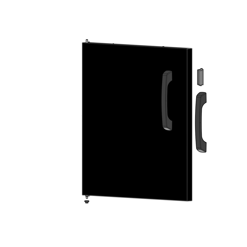 Door Diagram and Parts List for RXT425SIBPK-1  Napoleon Built-In Cooking