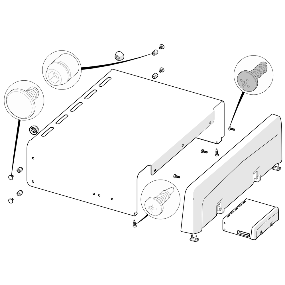 Right Shelf Diagram and Parts List for RXT425SIBNSS-1  Napoleon Built-In Cooking
