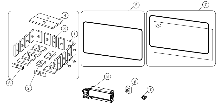 Section_2 Diagram and Parts List for S20-1  Napoleon Heating Stove