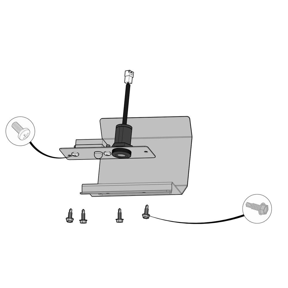 Motion Sensor Diagram and Parts List for BIPRO500RBNSS-3  Napoleon Built-In Cooking