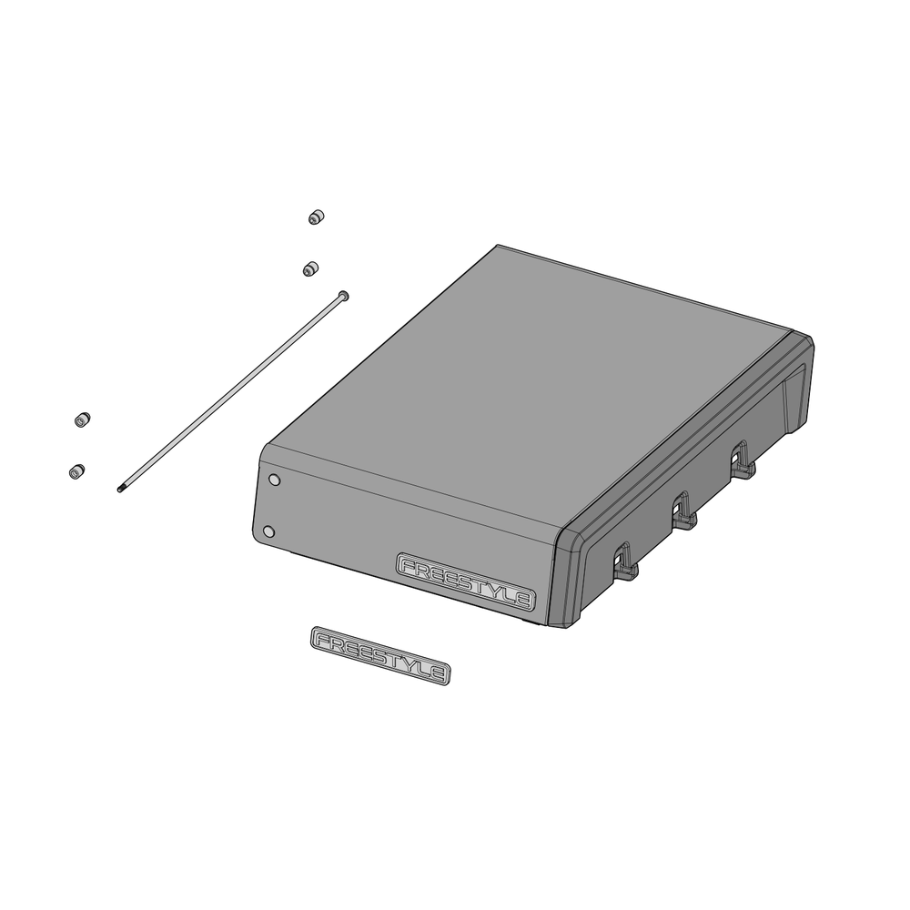 Right Side Shelf Diagram and Parts List for F365DNGT  Napoleon Built-In Cooking