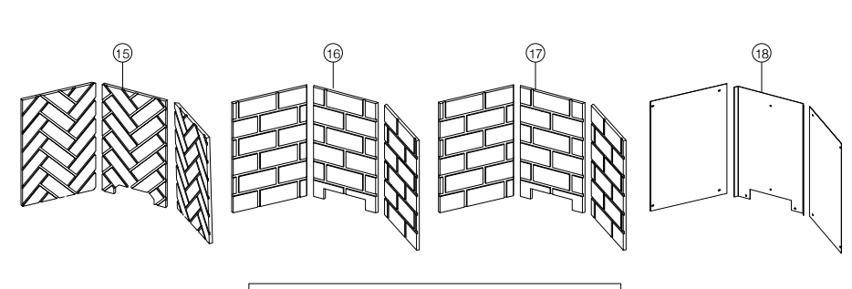 Section_2 Diagram and Parts List for GX36NTR-1  Napoleon Fireplace & Insert
