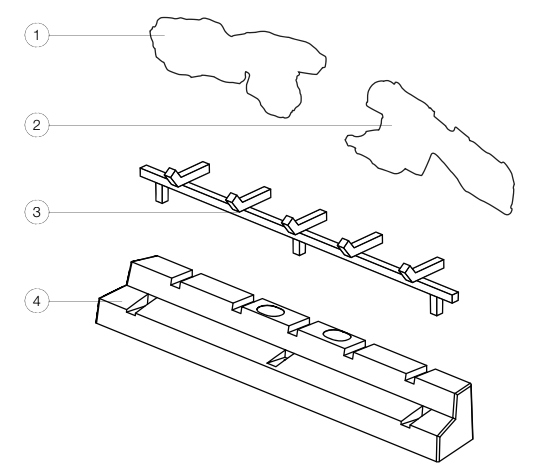 Section_2 Diagram and Parts List for NEFB40H  Napoleon Fireplace & Insert