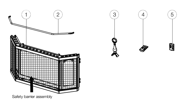 Section_1 Diagram and Parts List for GDS50-1NSB  Napoleon Heating Stove
