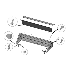 Hood Diagram and Parts List for BIG44RBPSS  Napoleon Built-In Cooking