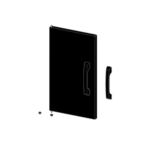 Door Diagram and Parts List for R525PK-1  Napoleon Built-In Cooking