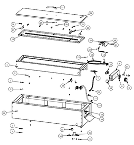 Section_1 Diagram and Parts List for GPFL48  Napoleon Outdoor Heater