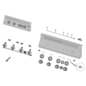 Control Panel Diagram and Parts List for BIG32RBPSS  Napoleon Built-In Cooking