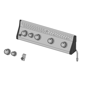Control Panel Diagram and Parts List for RXT525SIBNSS-1  Napoleon Built-In Cooking