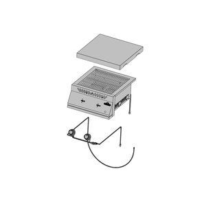 Main Exploded Diagram and Parts List for BIB18IRPSS  Napoleon Grill