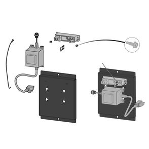 Transformer Kit Diagram and Parts List for BIPRO500RBPSS-3  Napoleon Built-In Cooking