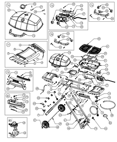 Part Location Diagram of Z450-0015 Napoleon Nut M8