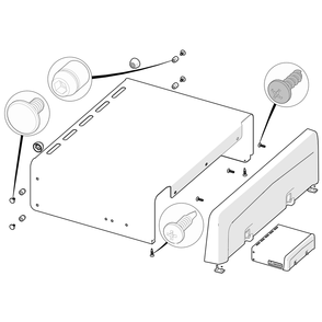 Right Shelf Diagram and Parts List for RXT425SIBNSS-1  Napoleon Built-In Cooking