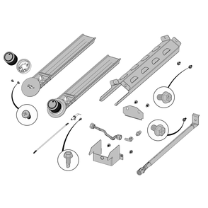 Part Location Diagram of N585-0101 Napoleon SHIELD, SMOKER BURNER PRO665/825