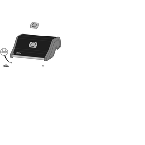 Lid Diagram and Parts List for R425NK-1  Napoleon Built-In Cooking
